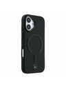 Mercedes Mercedes PU Leather 3D MagSafe Zadný Kryt pre iPhone 17 Black