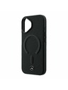 Mercedes Mercedes PU Leather 3D MagSafe Zadný Kryt pre iPhone 17 Black