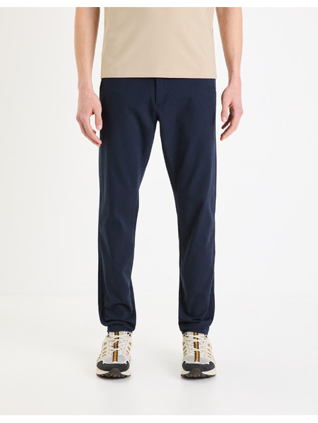 Celio Tmavomodré pánske nohavice Celio