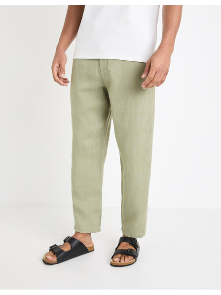 Celio Ľanové nohavice Dolinus 34/34 Celio