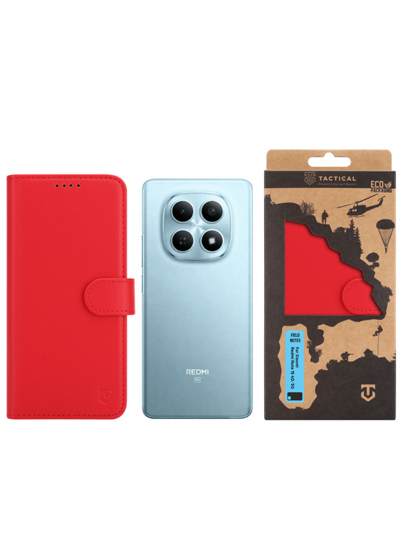 Tactical Tactical Field Notes pre Xiaomi Redmi Note 15 4G/5G Red