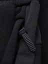 Ombre Clothing Pánske tepláky JOGGER s kontrastnými vsadkami a vreckami na stehnách - čierna V1 OM-PASK-0222 Ombre Clothing