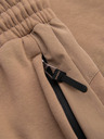Ombre Clothing Pánske tepláky JOGGER s vreckami na stehnách a kontrastnými vsadkami - svetlo hnedá V4 OM-PASK-0222 Ombre Clothing