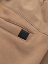 Ombre Clothing Pánske tepláky JOGGER s vreckami na stehnách a kontrastnými vsadkami - svetlo hnedá V4 OM-PASK-0222 Ombre Clothing