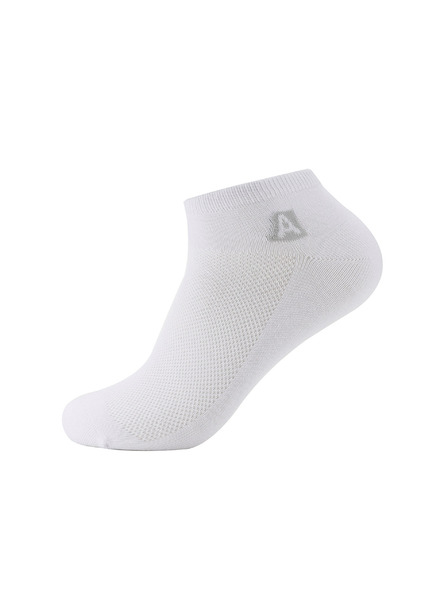 ALPINE PRO Unisex coolmax ponožky ALPINE PRO RED DEER biele