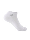 ALPINE PRO Unisex coolmax ponožky ALPINE PRO RED DEER biele