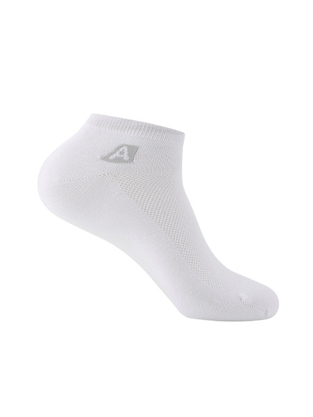 ALPINE PRO Unisex coolmax ponožky ALPINE PRO RED DEER biele