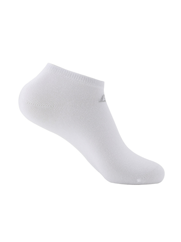 ALPINE PRO Sada troch párov unisex ponožiek bielej farby ALPINE PRO 3UNICO
