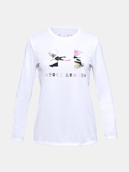 Under Armour Dievčenské tričko Under Armour Tech Graphic Big Logo LS T-Shirt