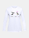 Under Armour Dievčenské tričko Under Armour Tech Graphic Big Logo LS T-Shirt