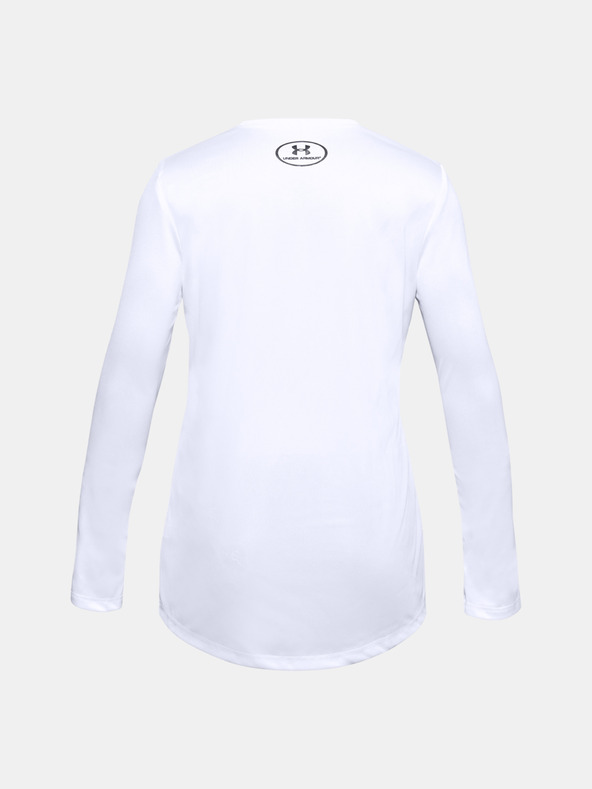 Under Armour Dievčenské tričko Under Armour Tech Graphic Big Logo LS T-Shirt