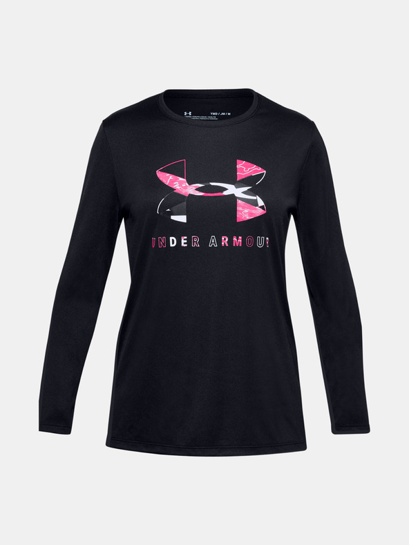 Under Armour Dievčenské tričko Under Armour Tech Graphic Big Logo LS T-Shirt