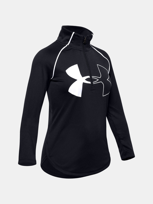 Under Armour Dievčenské tričko Under Armour Tech Graphic Big Logo 1/2 Zip