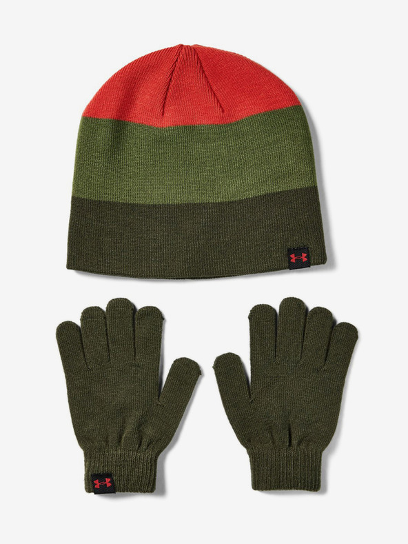 Under Armour Chlapčenská čepice a rukavice Under Armour Boys Beanie Glove Combo