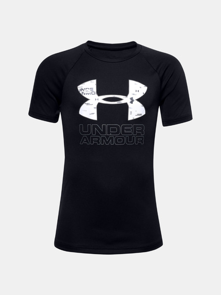 Under Armour Chlapčenské tričko Under Armour Tech Hybrid Prt Fill Ss