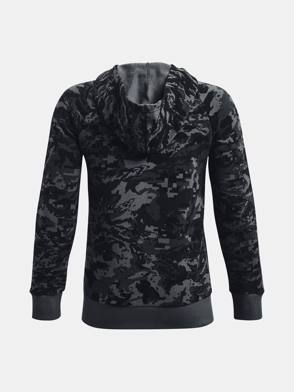 Under Armour Chlapčenská mikina Under Armour UA Rival Flc ABC Camo Hoodie