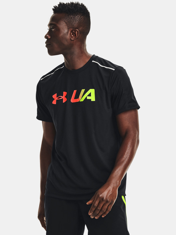 Under Armour Pánske tričko Under Armour RUN Graphic Print Fill SS