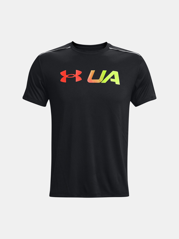 Under Armour Pánske tričko Under Armour RUN Graphic Print Fill SS