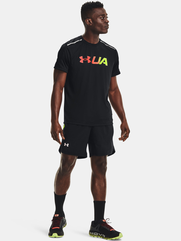 Under Armour Pánske tričko Under Armour RUN Graphic Print Fill SS