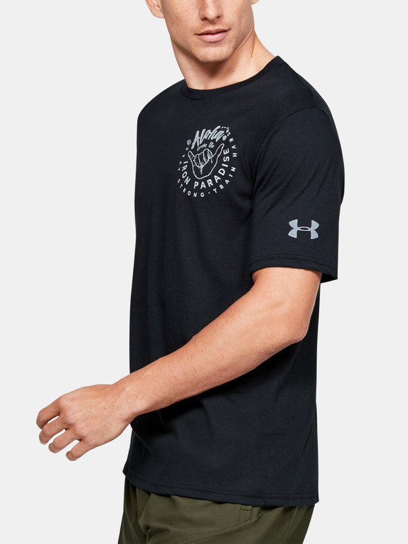 Under Armour Pánske tričko Under Armour Project Rock Iron Paradise Ss