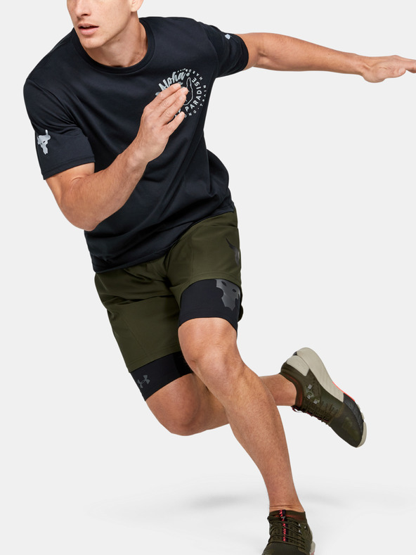 Under Armour Pánske tričko Under Armour Project Rock Iron Paradise Ss