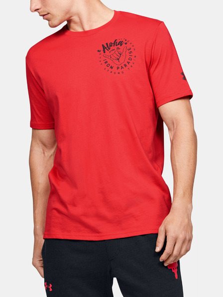 Under Armour Pánske tričko Under Armour Project Rock Iron Paradise Ss