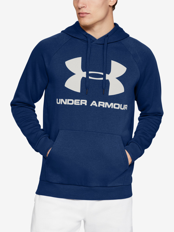 Under Armour Pánska mikina Under Armour Rival Fleece Sportstyle Logo Hoodie