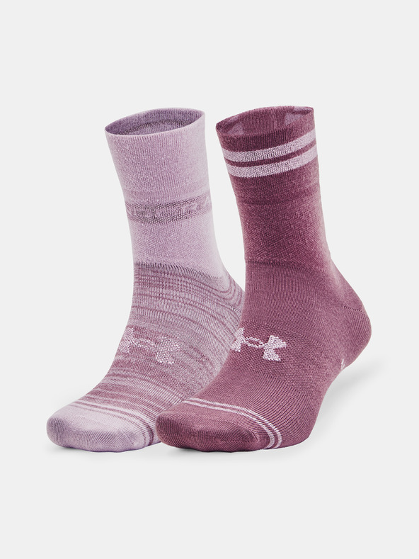 Under Armour Unisexové ponožky Under Armour UA Essential Hi Lo (2 páry)