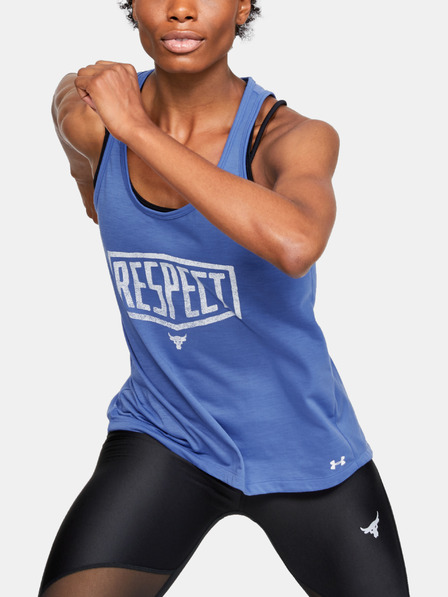 Under Armour Dámske tielko Under Armour PROJECT ROCK WHISPERLIGHT TIE BACK TANK-