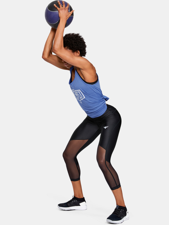 Under Armour Dámske tielko Under Armour PROJECT ROCK WHISPERLIGHT TIE BACK TANK-
