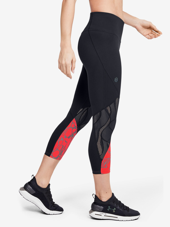 Under Armour Dámske legíny Under Armour Rush Vent Iridescent Graphic Crop