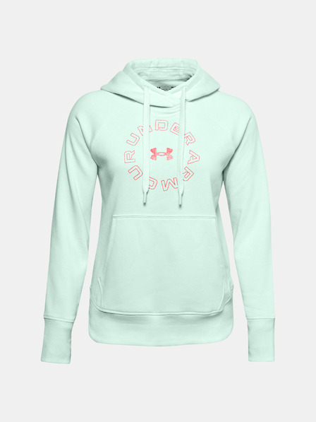 Under Armour Dámska mikina Under Armour Rival Fleece Metallic Hoodie