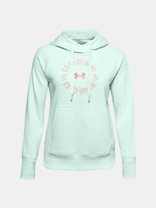 Under Armour Dámska mikina Under Armour Rival Fleece Metallic Hoodie