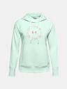 Under Armour Dámska mikina Under Armour Rival Fleece Metallic Hoodie
