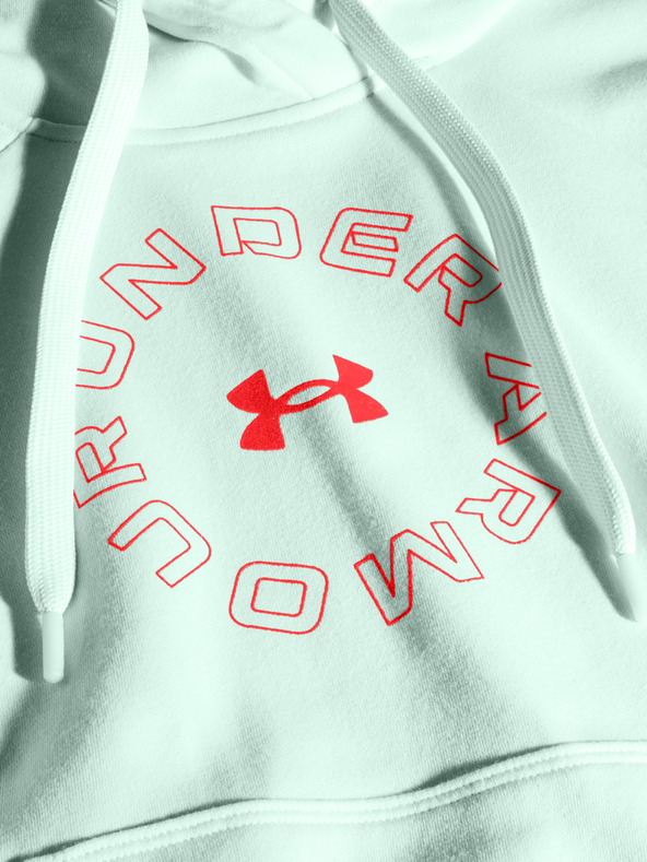 Under Armour Dámska mikina Under Armour Rival Fleece Metallic Hoodie