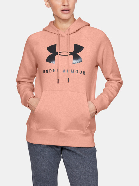 Under Armour Dámska mikina Under Armour Rival Fleece Sportstyle Graphic Hoodie