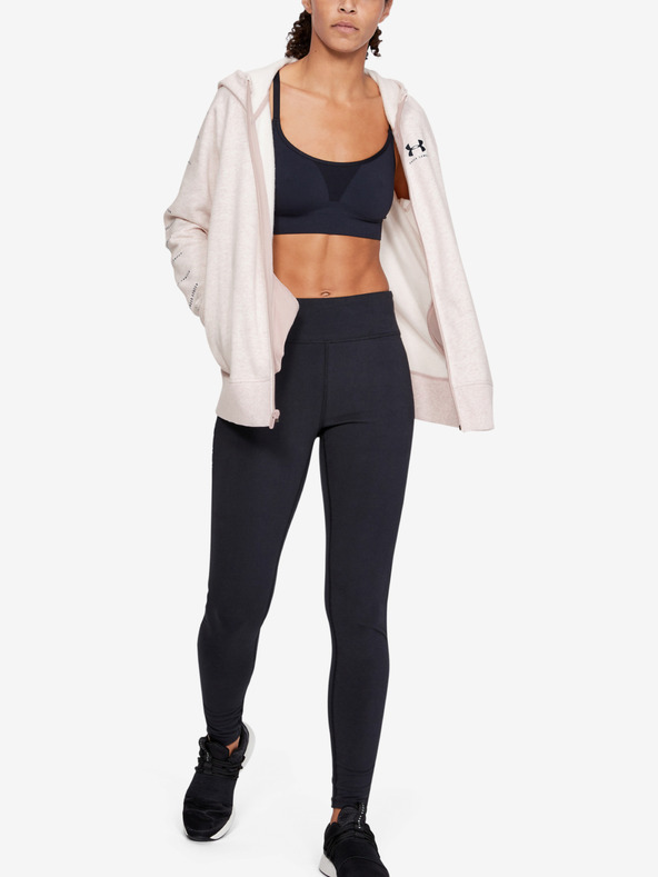 Under Armour Dámska mikina Under Armour Rival Fleece Sportstyle Lc Sleeve Graphi