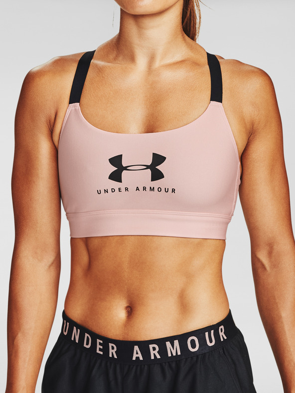 Under Armour Dámska podprsenka Under Armour Armour Mid Sportstyle Graphic Bra
