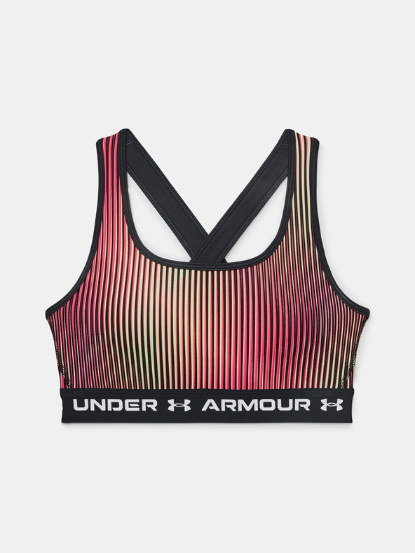 Under Armour Dámska podprsenka Under Armour Crossback Mid Print
