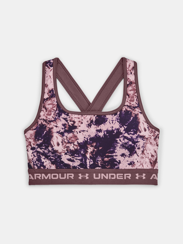 Under Armour Dámska podprsenka Under Armour Crossback Mid Print