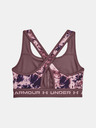 Under Armour Dámska podprsenka Under Armour Crossback Mid Print