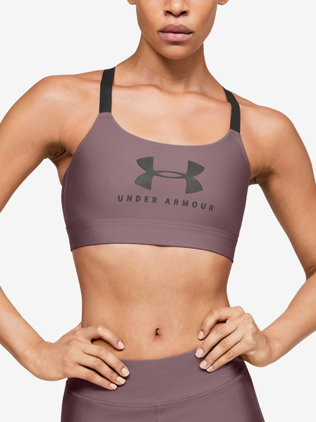 Under Armour Dámska podprsenka Under Armour Armour Mid Sportstyle Graphic Bra