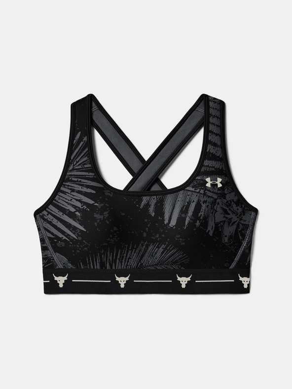 Under Armour Dámska podprsenka Under Armour Project Rock Armour Mid Printed Cross