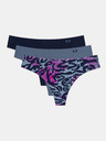 Under Armour Dámska tanga Under Armour PS Thong Print (3ks)