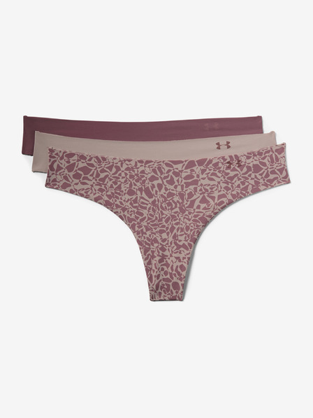 Under Armour Dámska tanga Under Armour PS Thong Print (3ks)