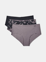 Under Armour Dámske nohavičky Under Armour PS Hipster Print (3ks)