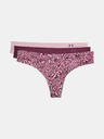 Under Armour Dámska tanga Under Armour PS Thong Print (3ks)