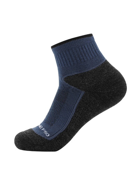 ALPINE PRO Ponožky z merino vlny ALPINE PRO NOREDE blue wing teal