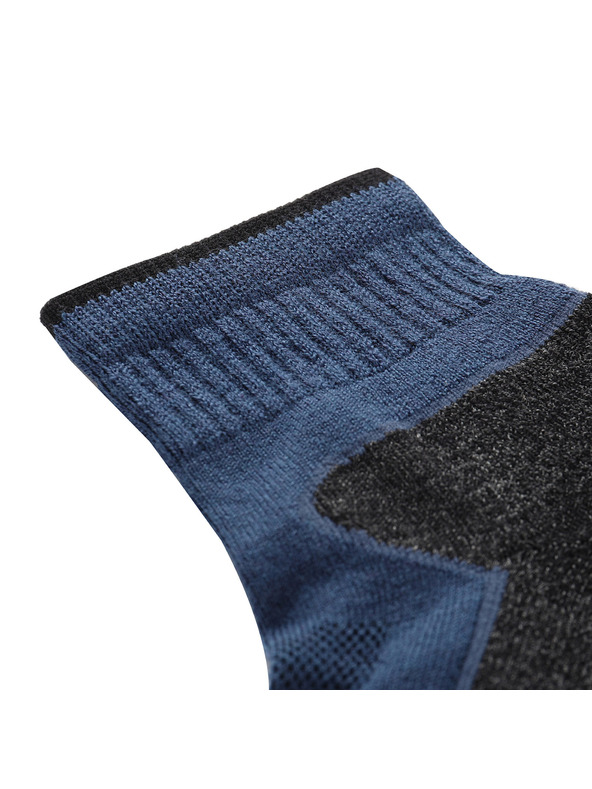 ALPINE PRO Ponožky z merino vlny ALPINE PRO NOREDE blue wing teal