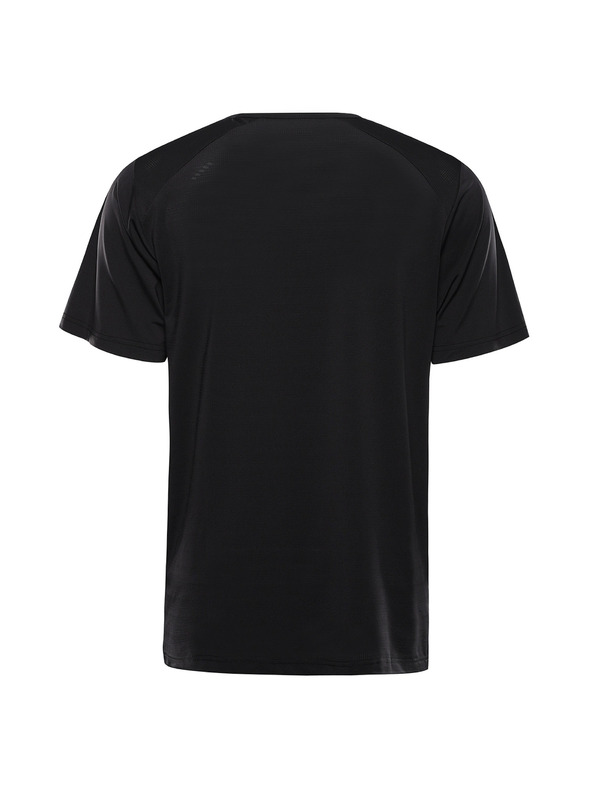 ALPINE PRO Pánske funkčné tričko s cool-dry ALPINE PRO BOND 3 black